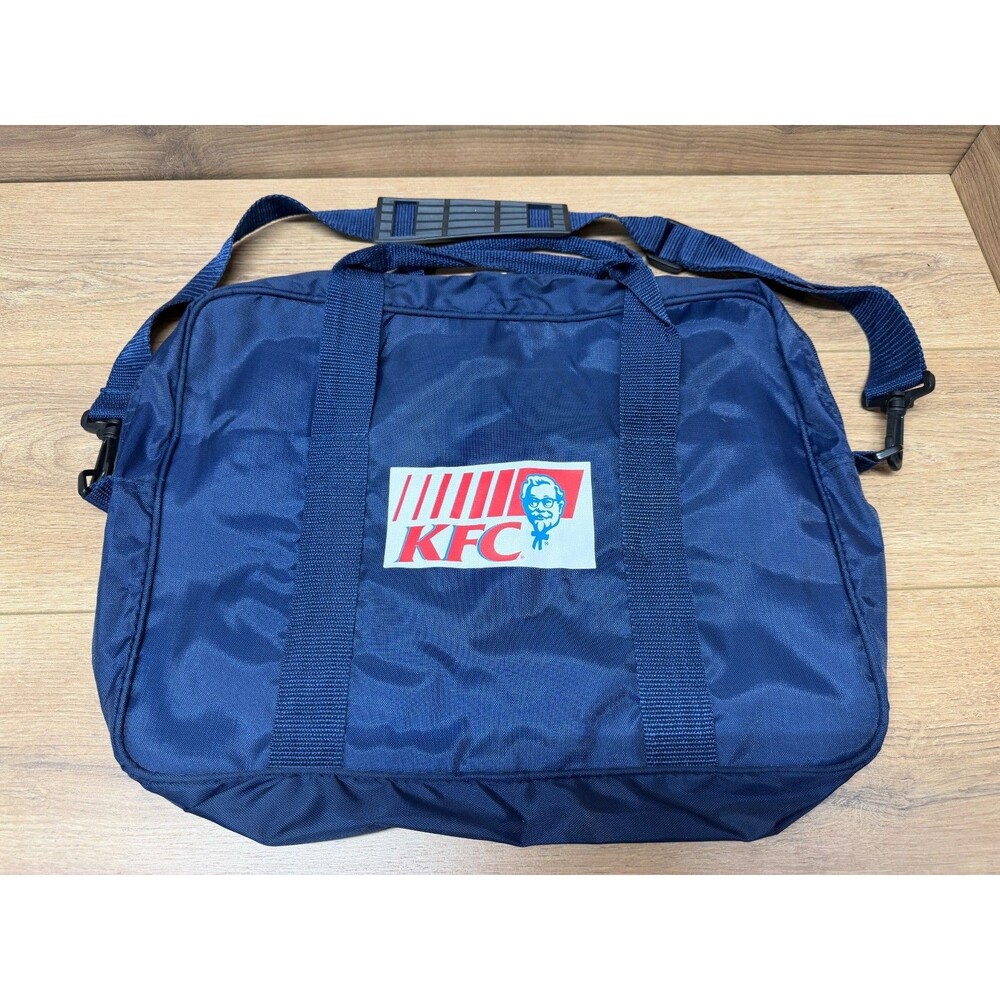 Vintage KFC Heinz Dual Logo Nylon Messenger Bag from 1990 Franchise Owners Event